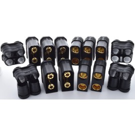 5 Pair QS8-S 8MM Bullet Male / Female Anti-Spark LiPo Connectors Plugs