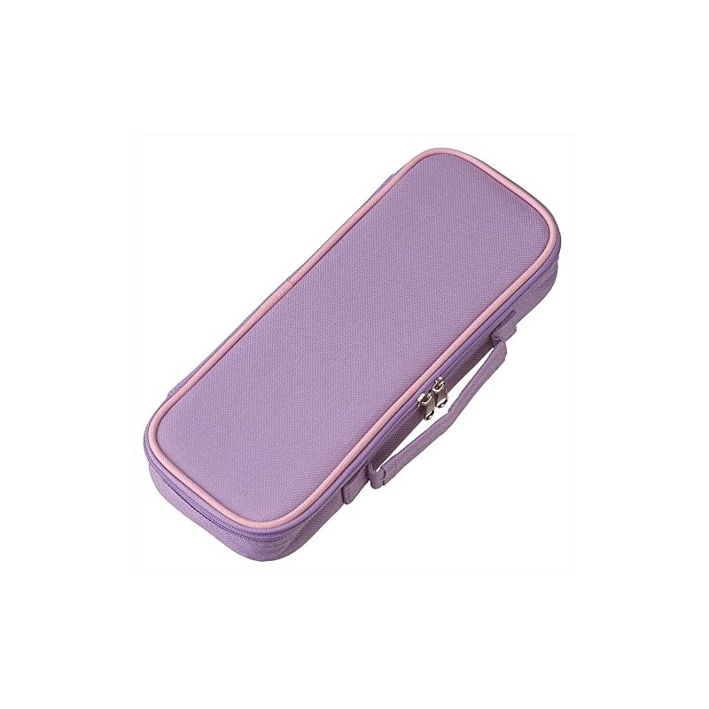 Raymay Fujii FSB133V Topliner Pen Case with Pocket, Violet, Set