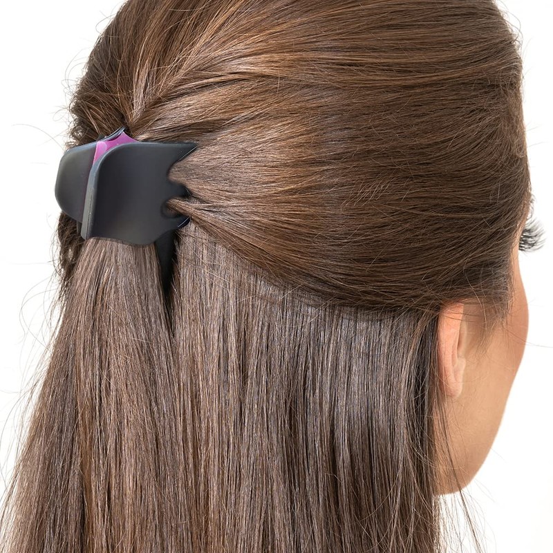 Scunci 93603C 2-Pc Cushion Jaw Clips, 2 Count