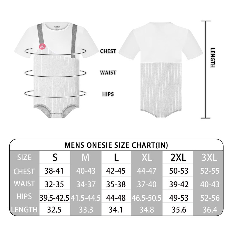 Landofgenie - Body de algodón para hombre, con leotardo, entrepierna