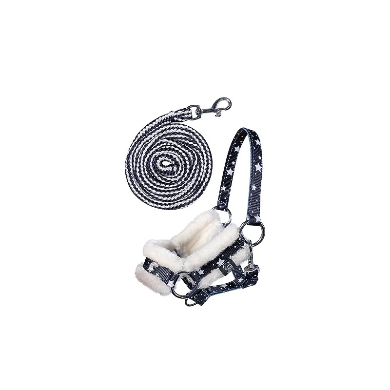 HKM Sports Equipment Hobby Horse Halter Set Stars