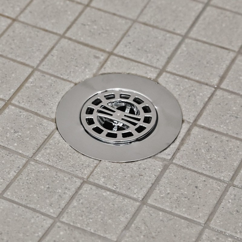 Danco 10529P Chrome Shower Drain Hair Catcher for Stand-Alone Shower,