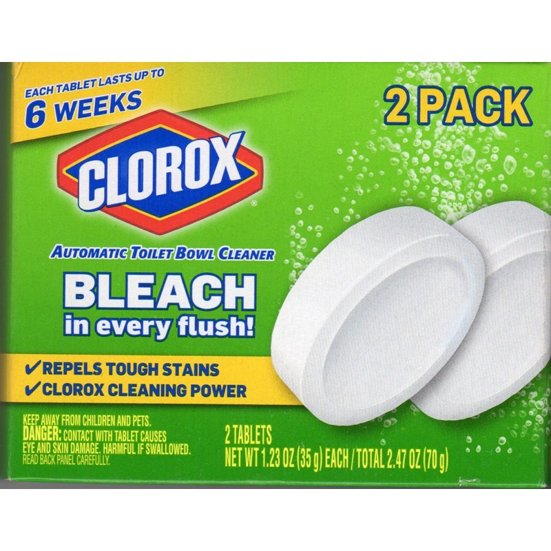 Clorox Automatic Toilet Bowl Cleaner Tablets (2-Pack)