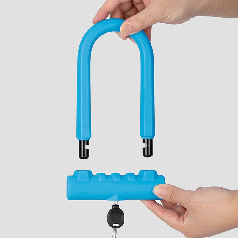 Motorbike U Lock Professional Safety Prevents Theft Steel Body Thickened