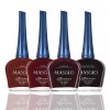 MASGLO Salon Quality Red Nail Polish 2 Fl Oz Long