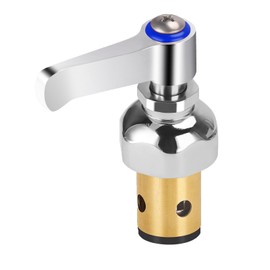 KANONEY Cold Handle Stem 002713-40 Assembly Fit for T&S Brass Faucet Blue Side Control Spindle Assembly for Eterna Valve Replacement Parts