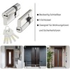 MANICAF Profile Cylinder 25/45, Locking Cylinder, Euro Cylinder Lock, Locking