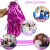 ZSTNPP 4 Pack Pom Poms Cheerleading 20 Grams Each, Rose