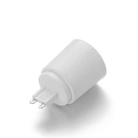YiLighting - (G9 to E26/E27), G9 Plug-in Base to E26/27 Edition Screw Base Socket Converter For Halogen/LED/CFL Light Bulbs (6 Pack)
