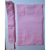 Elegant Embroidered Catheter Leg Bag Holder with a Pocket and