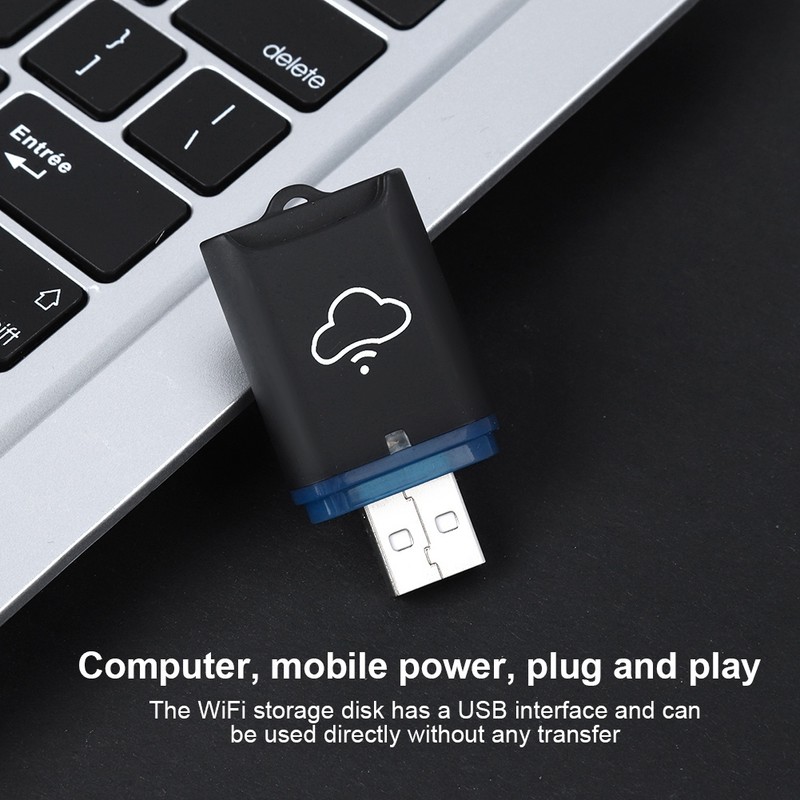 WIFI Cloud Storage Disk Memory Storage Box Flash Drive TF/Memory