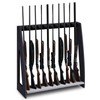 Yousoontic Indoor Gun Racks, Floor Standing Rifle Rack Wooden Freestanding