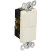 Morris 81981 Commercial Grade Decorative Double Rocker Switch, 15 Amp