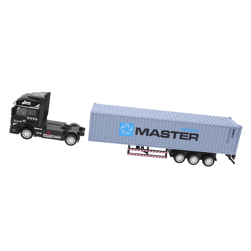 1: 48 Alloy Container Truck Model Toy Highly Simulation Children