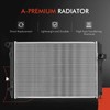 A-Premium Engine Coolant Radiator & A/C Condenser Cooling Kit Compatible