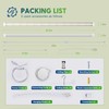 FREELICHT 2 Pack 4FT LED Grow Light, 40W (250W Equivalent),