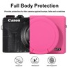 BOVKE Silicone Camera Case for Canon Powershot G7 X Mark