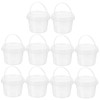 RORPOIR 10 Pcs Airtight Food Storage Buckets Dustproof Moisture Proof