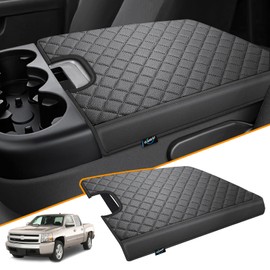 GAWAF Center Console Cover Fit for Silverado Tahoe Sierra Yukon Suburban 2007-2013 Jump Seat Console, Car Armrest Seat Box Cover, Car Arm Rest Covering, Arm Rest Cushion Pad