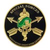 United States Army Special Forces Challenge Coin - Motivated, Dedicated,