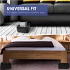 MYMULIKE Bed Risers 2 inch, Oversized Fits 5.5in Legs， Heavy
