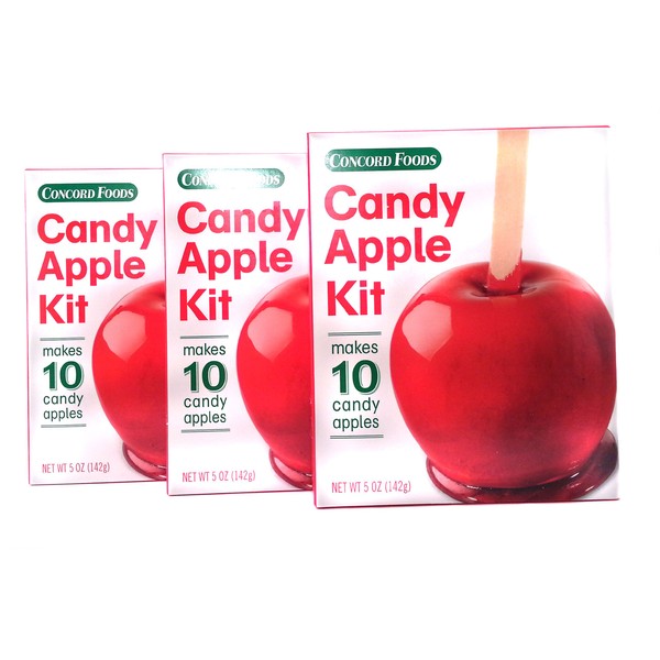 Concord Candy Apple Kit (3 Pack Bundle - 30 ct.)