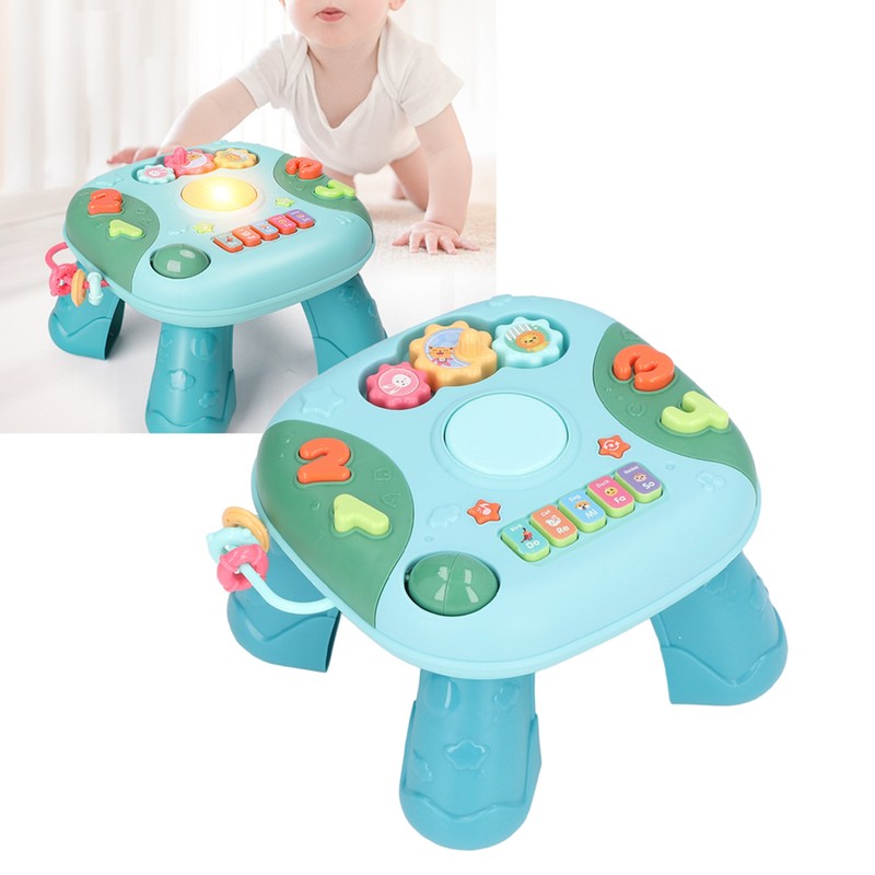 Learn and Grooved Musical Table Safe Multifunctional Children Learning Table
