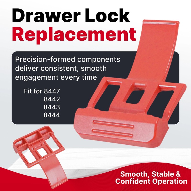 Yudylg 2-Pack Replacement Latch Compatible with Drawer Tool Box, Durable
