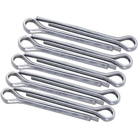 10 Pcs Silver Bike Disc Brake Pads Lock Pins Bike Retaining Split Brake Cotter Pin for Bike Brake Pads MTB Road Bike Brake Parts