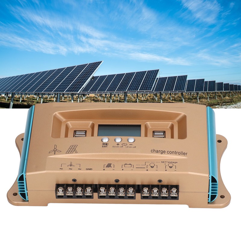 Solar Charge Controller MPPT Overcharge Protection Solar Charge Regulator for