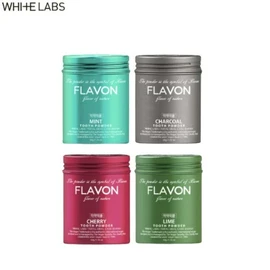 FLAVON Tooth Powder Lab 50g, type:Lime