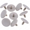 Rexka 10pcs Interior Roof Headliner Retainer Clip Fastener Compatible with