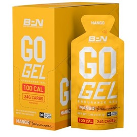 BARE PERFORMANCE NUTRITION Bare Performance Nutrition, BPN Go Gel Endurance Gel, gel vegano sin gluten para correr con 24 g de carbohidratos, 100...  