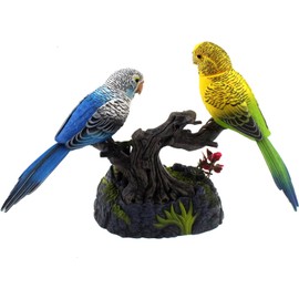Sab Future Talking Parrots Electronic Pets Home Office Desk Decoration Electric Birds Recording & Playback Pen Holders Kids Toys Christmas Birthday Gifts