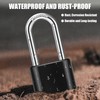 Large Heavy Duty Combination Padlock, [Long Shackle 8mm Thick] Diyife