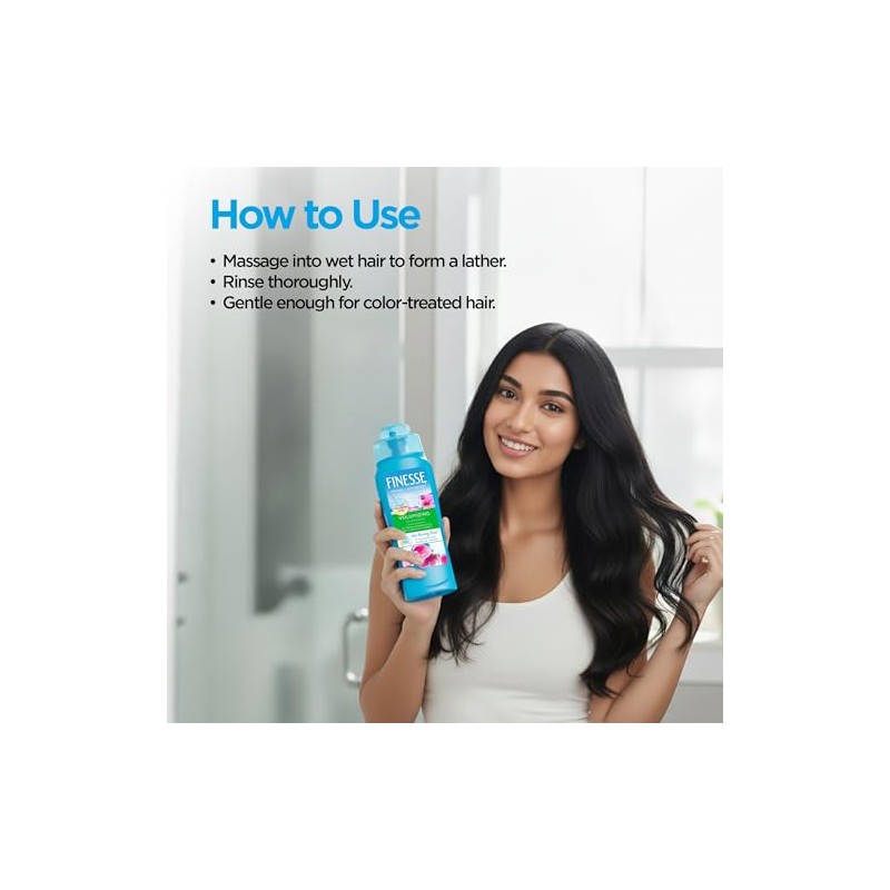 Finesse Self Adjusting Volumizing Shampoo for Unisex Shampoo 13 oz