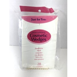 Just For You Makeup Cosmetic Wedges 28pcs.  BRAND NEW SEALED IN PACKAGE - BUY MORE SAVE MORE!