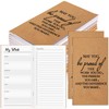 Yeaqee 50 Pcs Undated Weekly Planners Bulk Inspirational to Do