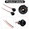 T10 W5W 194 Bulb Socket with Wire Pigtail, Pre-Wired Harness