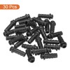 sourcing map 30pcs 6.5mm Strain Relief Cord Connector Cable Bushing