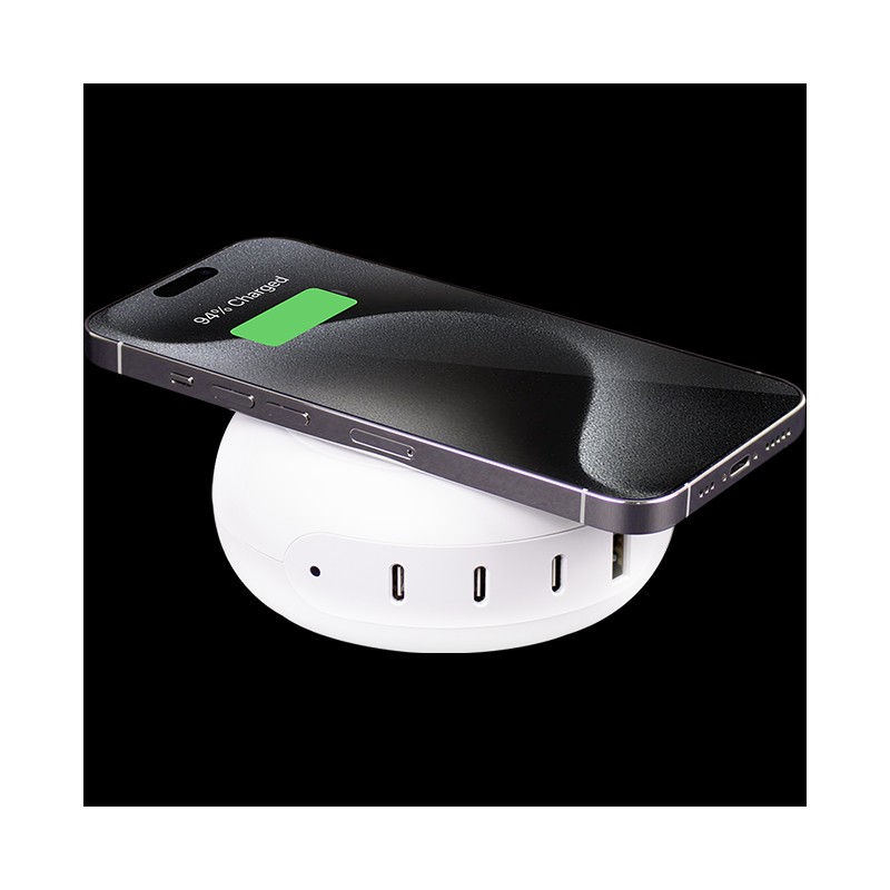 Tylt Multi Port 100W Power Hub with Wireless charging 3