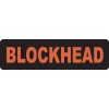 USA Biker Goods Blockhead Motorcycle Helmet Stickers