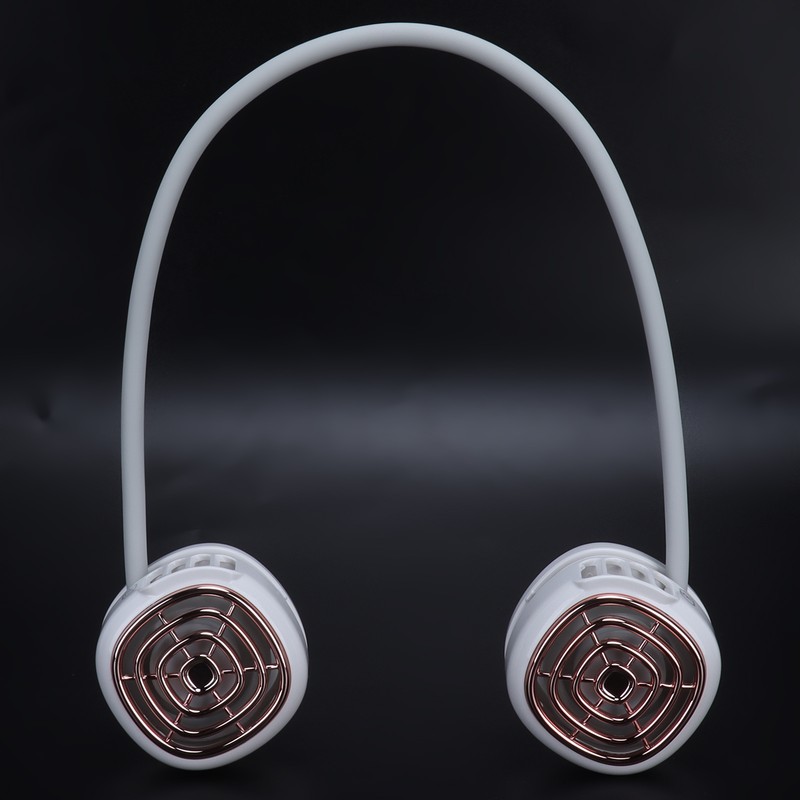 Portable Hanging Neck Fan USB Charging Wearable Handheld Fan for