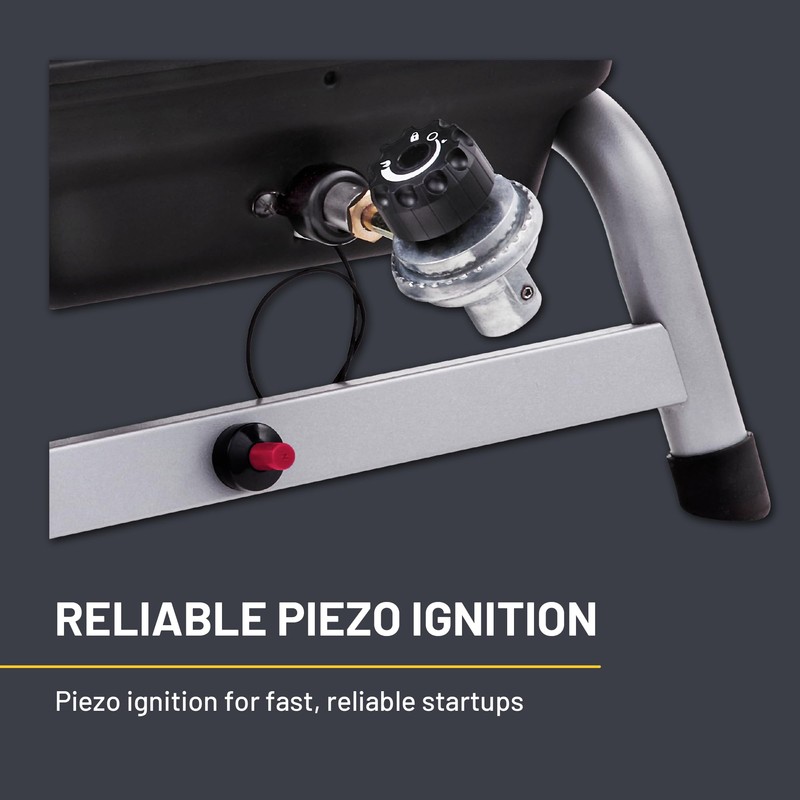 Charbroil 1-Burner Portable Propane Gas Grill, Black – 17402049