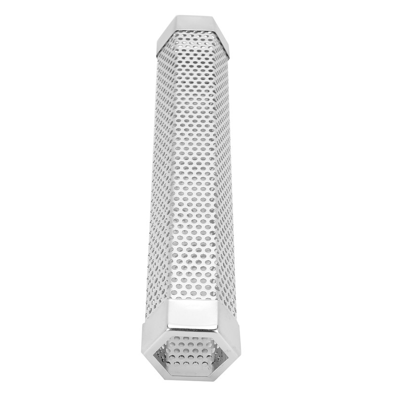 BBQ Smoker Tube 304 Stainless Steel Rhombic Outdoor Barbecue Accessory