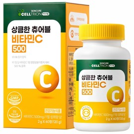 Inner Lab Refreshing Chewable Vitamin C 500, 60 tablets, 1 piece / 이너랩 상큼한 츄어블 비타민C 500, 60정, 1개