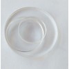 MEYA Set of 20pcs Clear Acrylic Discs, Plexiglass Laser cut