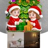 Briignite Christmas Tree Night Lights for Kids[2 Pack], Night Light