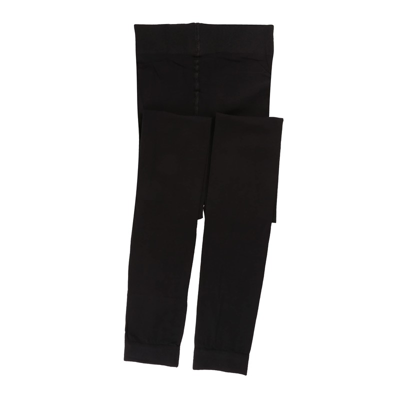 2 Pairs of Footless dance tights Black (Medium)