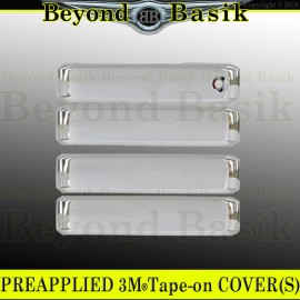 Torox 2015-2020 FORD F-150 Chrome 4 Door Handle COVERS w/o Smart Key+Gas Door COVER